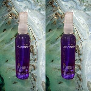 Rusk Deepshine Platinum Shine Spray 4 oz 2 units